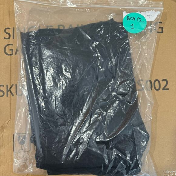 🍁 NWT Madewell Mixed Media Tank Dress NK516 Minimalist Small Black - Picture 9 of 9